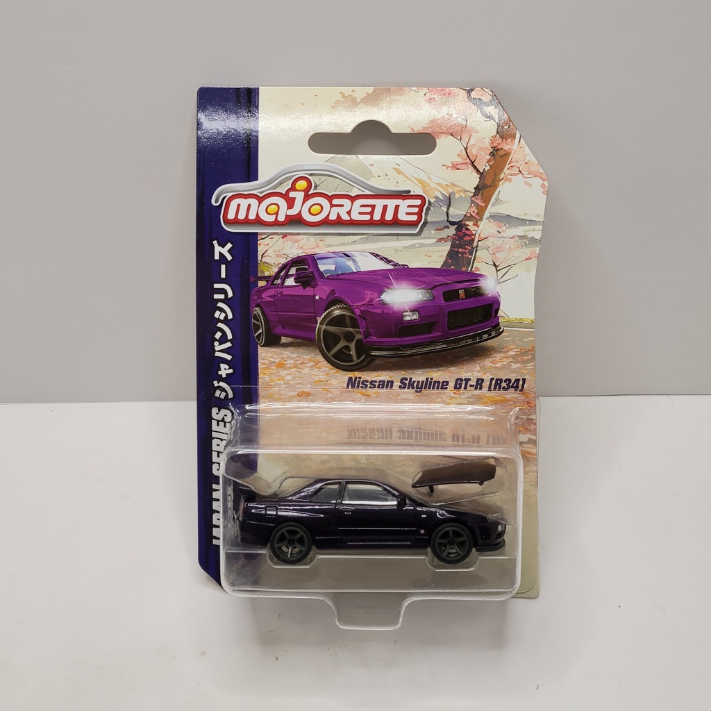 Majorette - Japan Series - Nissan Skyline GT-R (R34) Chase