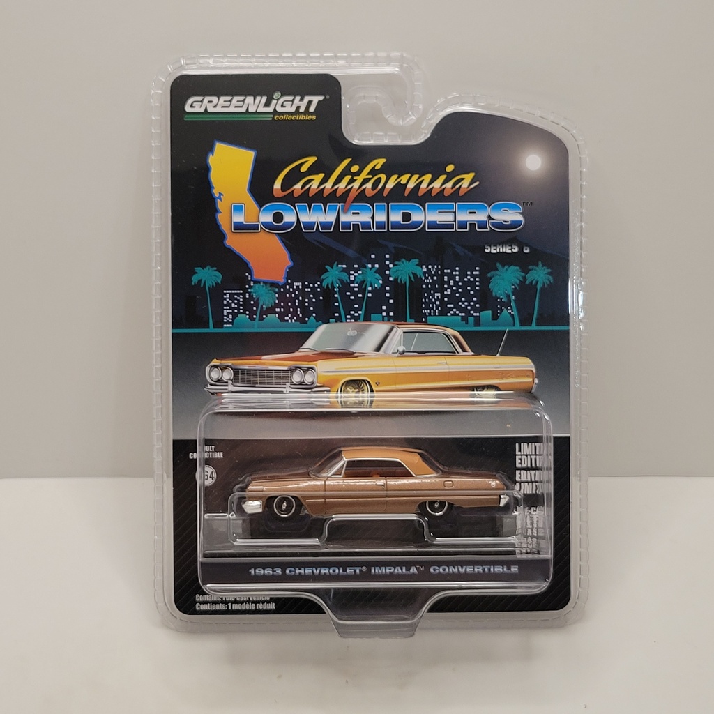 Greenlight - California Lowriders Series 6 - 1963 Chevrolet Impala Convertible 1/64