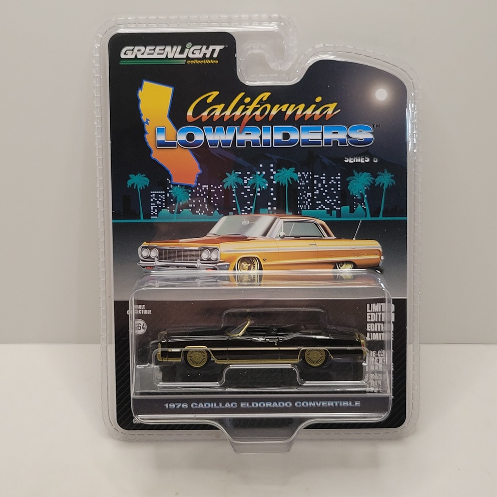 Greenlight - California Lowriders Series 6 - 1976 Cadillac Eldorado Convertible 1/64
