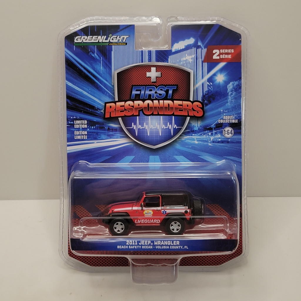 Greenlight - First Responders Series 2 - 2011 Jeep Wrangler 1/64