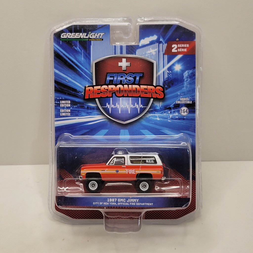 Greenlight - First Responders Series 2 - 1987 GMC Jimmy 1/64