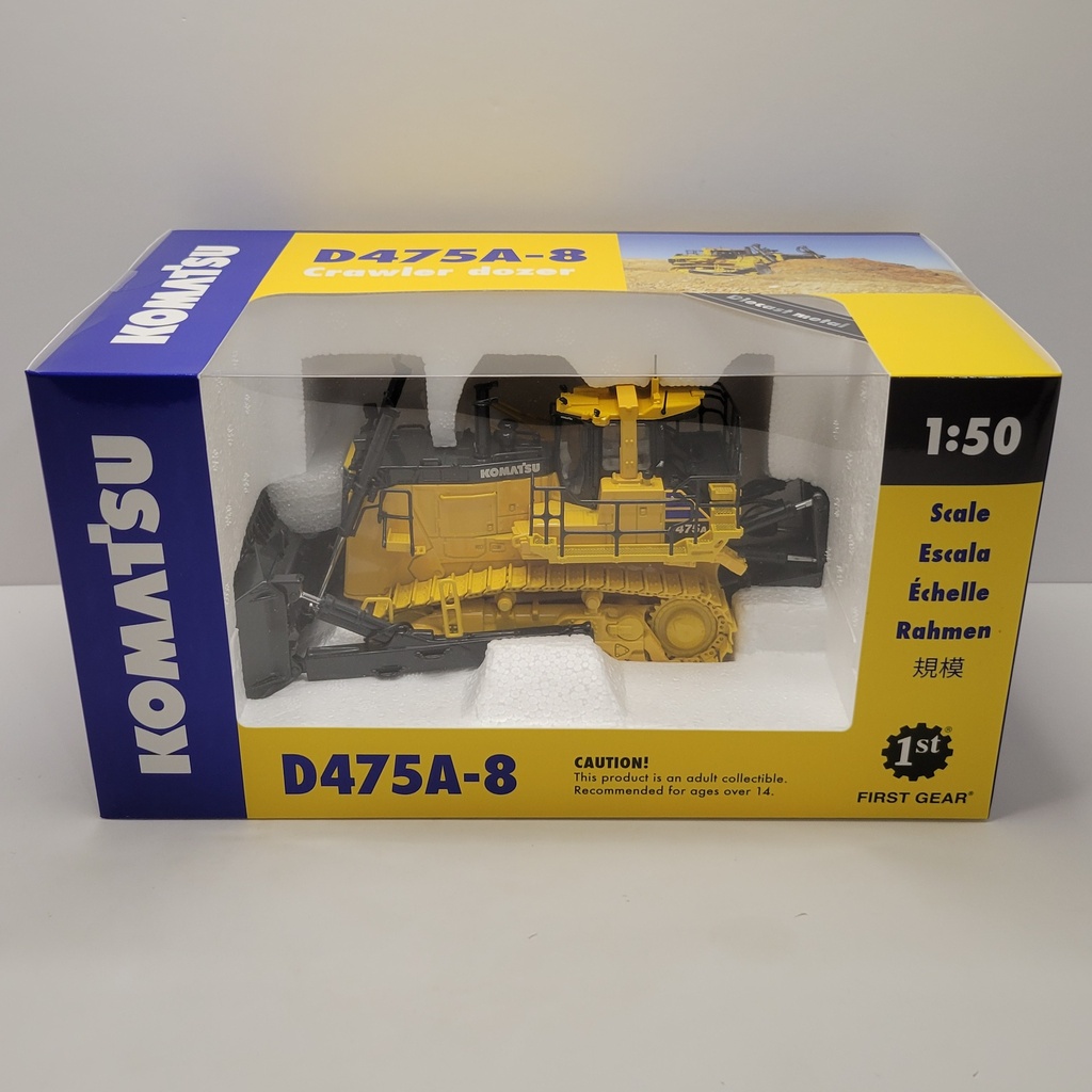 First Gear - Komatsu - D475A-8 Crawler Dozer 1/50