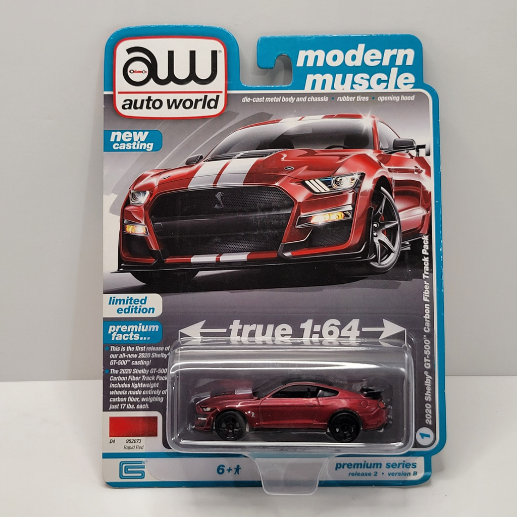 Auto World - 2020 Shelby GT-500 Carbon Fiber Track Pack 1/64