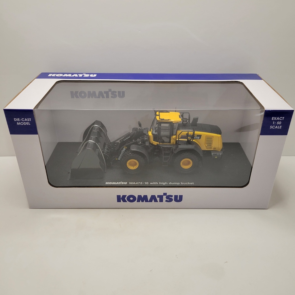 Universal Hobbies - Komatsu 475-10 with High Dump Bucket 1/50