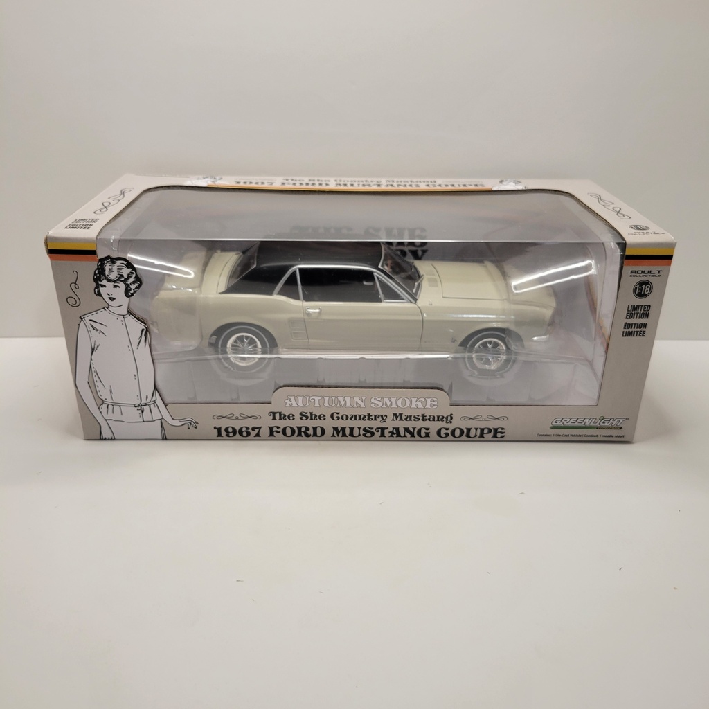 Greenlight - 1967 Ford Mustang Coupe 1/18