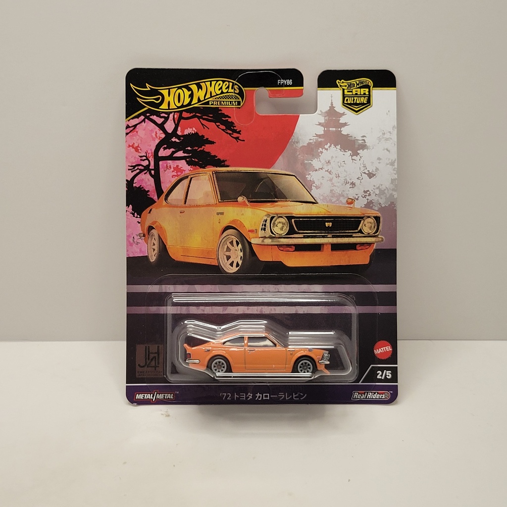 Hot Wheels Premium - Japan Historic 4 - '72 Toyota Corolla Levin