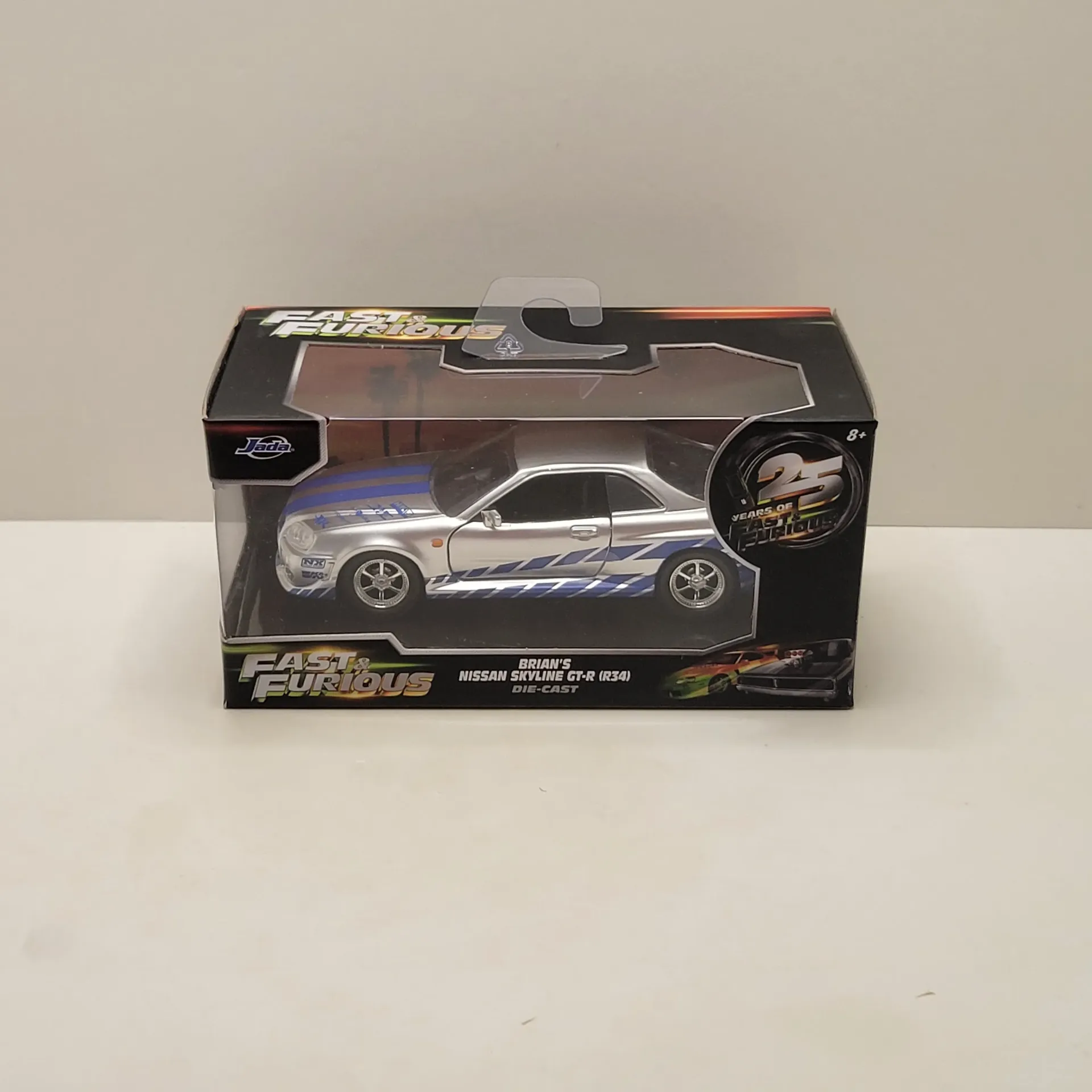 Jada Fast & Furious - Brian's Nissan Skyline GT-R (R34) 1/32