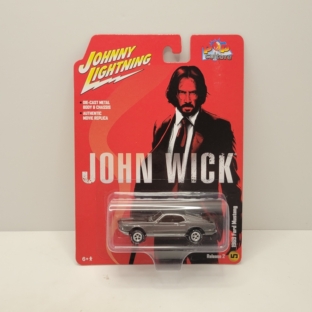 Johnny Lightning - John Wick - 1969 Ford Mustang 1/64