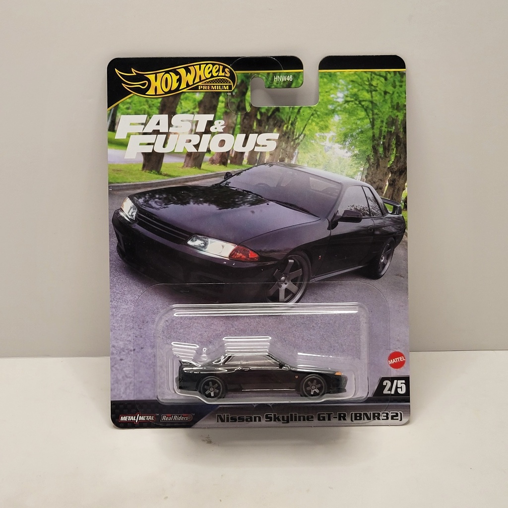 Hot Wheels Premium - Fast & Furious - Nissan Skyline GT-R (BNR32)