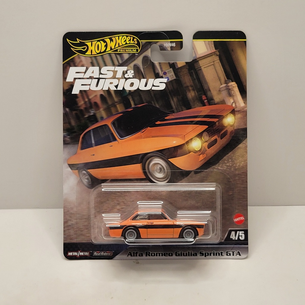Hot Wheels Premium - Fast & Furious - Alfa Romeo Giulia Sprint GTA