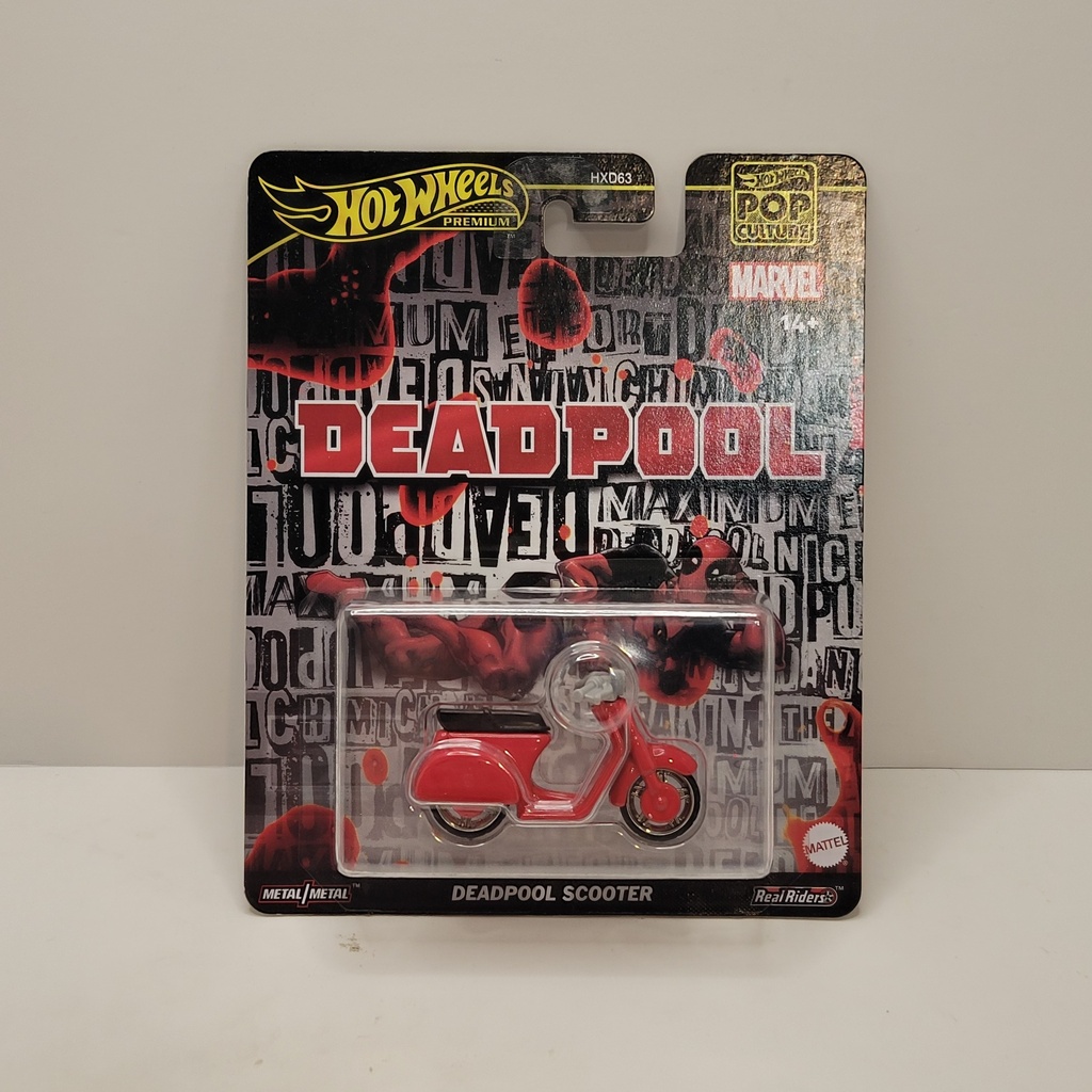 Hot Wheels Premium - Pop Culture 2025 - Deadpool Scooter