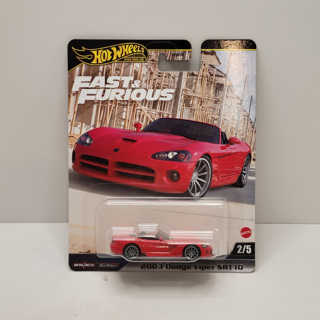 Hot Wheels Premium - Fast & Furious - 2003 Dodge Viper SRT 10