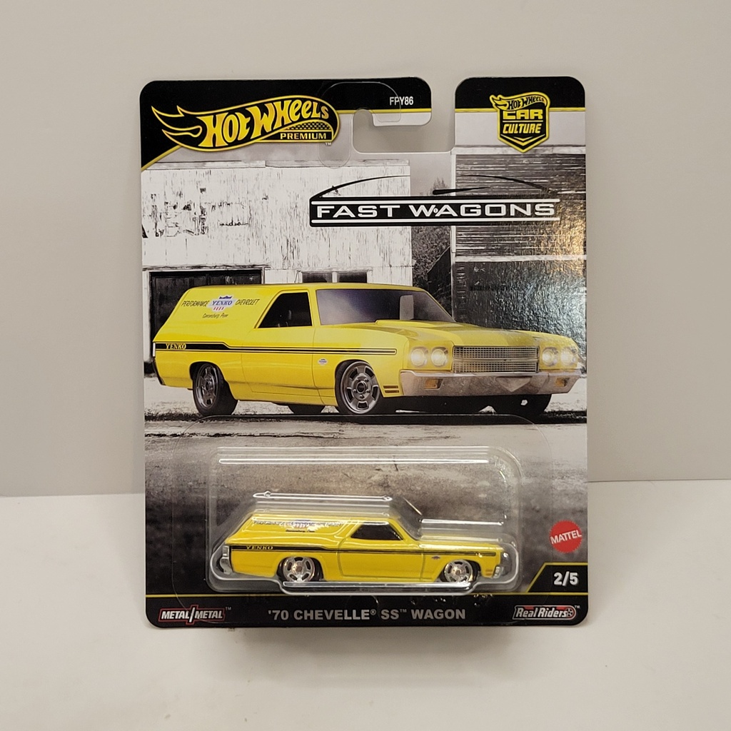 Hot Wheels Premium - Fast Wagons 2 - '70 Chevelle SS Wagon