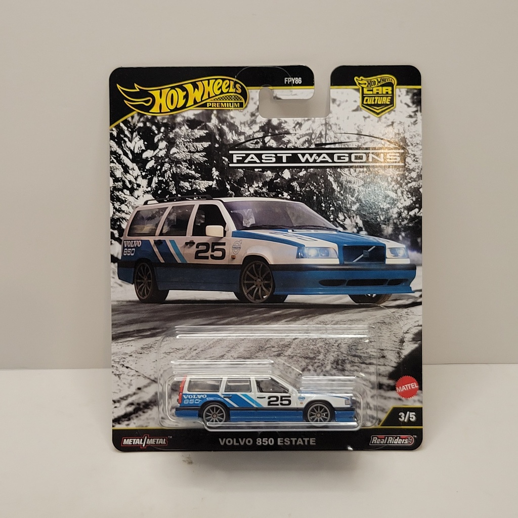 Hot Wheels Premium - Fast Wagons 2 - Volvo 850 Estate