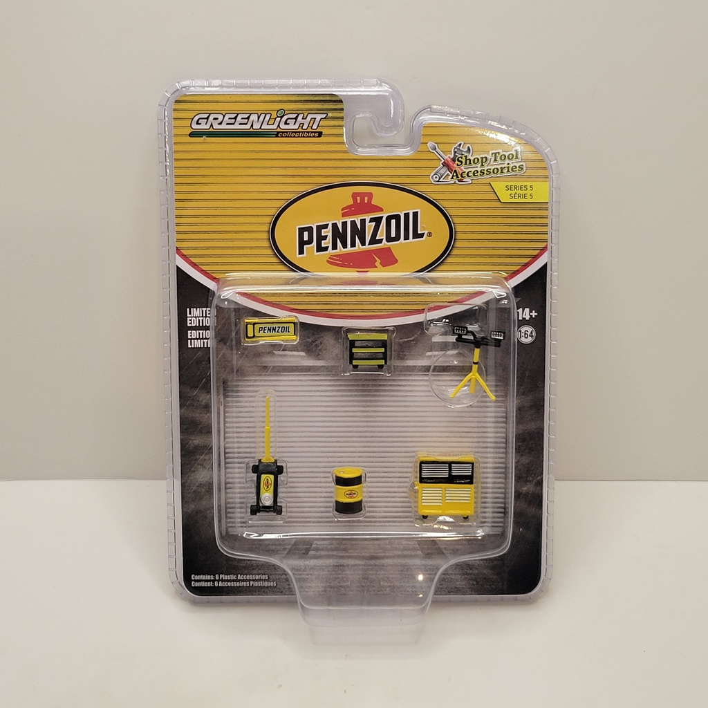 Greenlight - Shop Tool Accessories Series 5 - Pennzoil 1/64