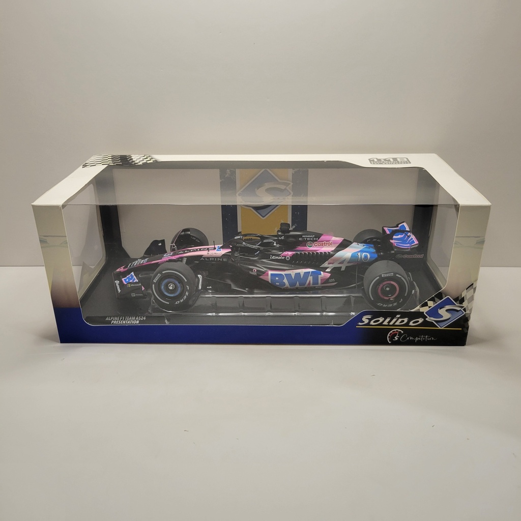 Solido - Alpine F1 Team A524 Presentation #10 Pierre Gasly 1/18
