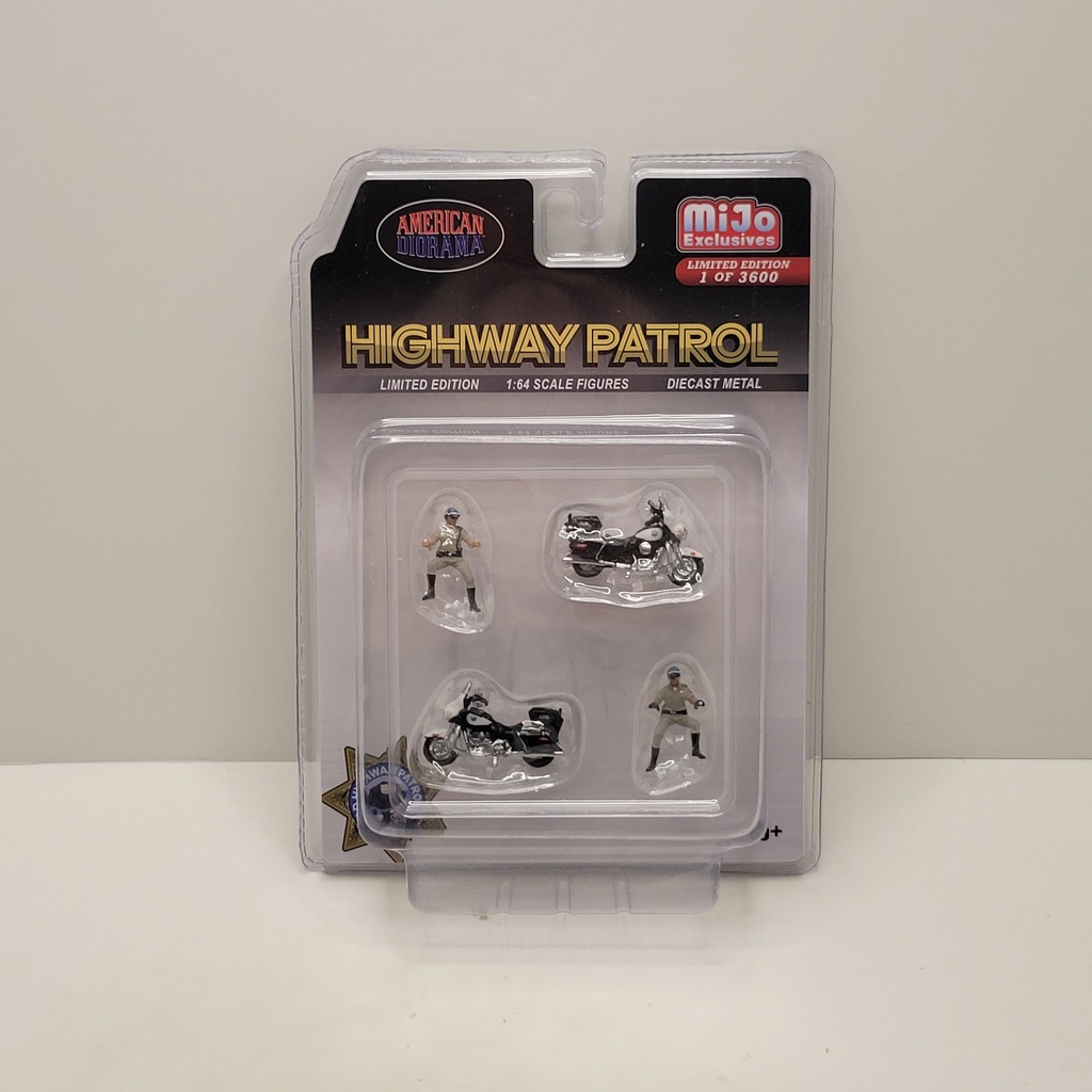 American Diorama - Highway Patrol 1/64