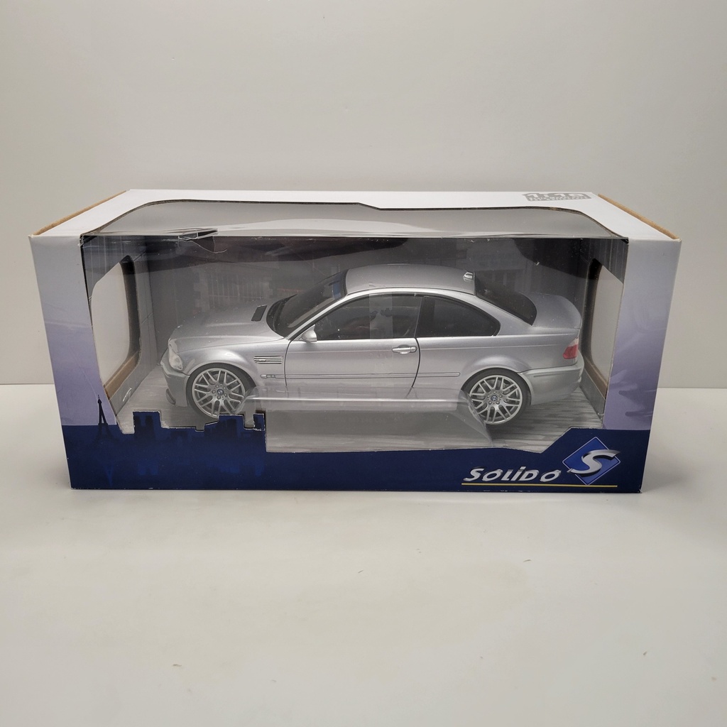 Solido - 2003 BMW E46 CSL 1/18 (Boite Endommager)