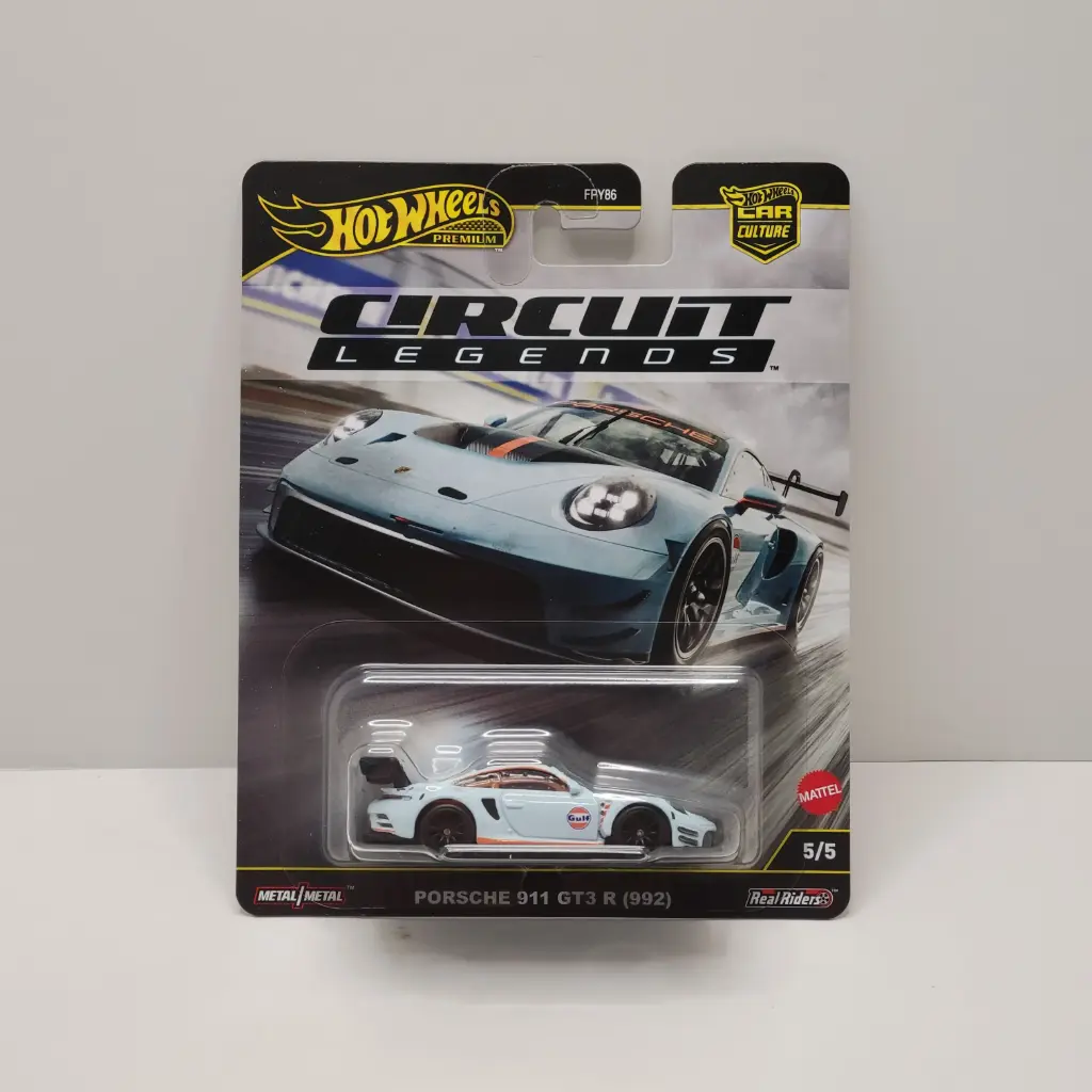 Hot Wheels Premium - Circuit Legends - Porsche 911 GT3 R (992)