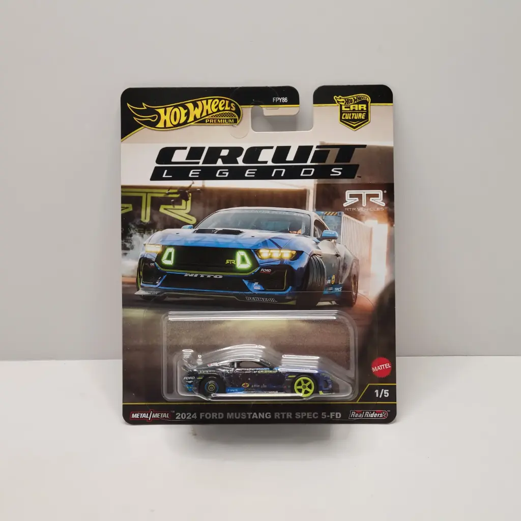 Hot Wheels Premium - Circuit Legends - 2024 Ford Mustang RTR Spec 5-FD