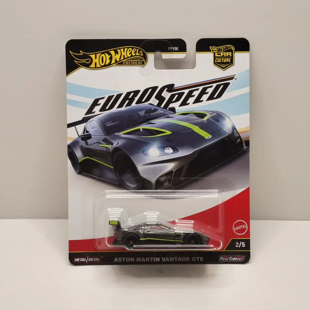 Hot Wheels Premium - Euro Speed - Aston Martin Vantage GTE
