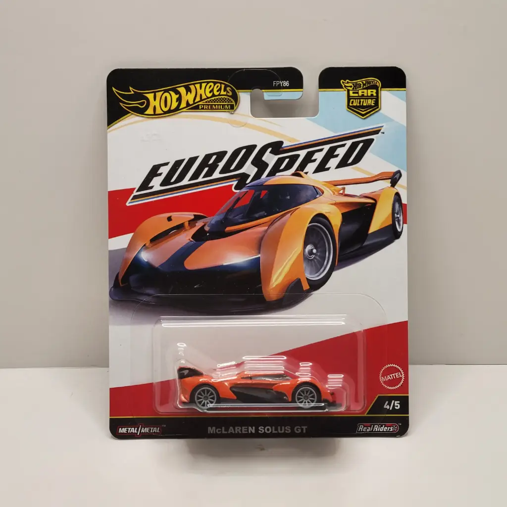 Hot Wheels Premium - Euro Speed - McLaren Solus GT