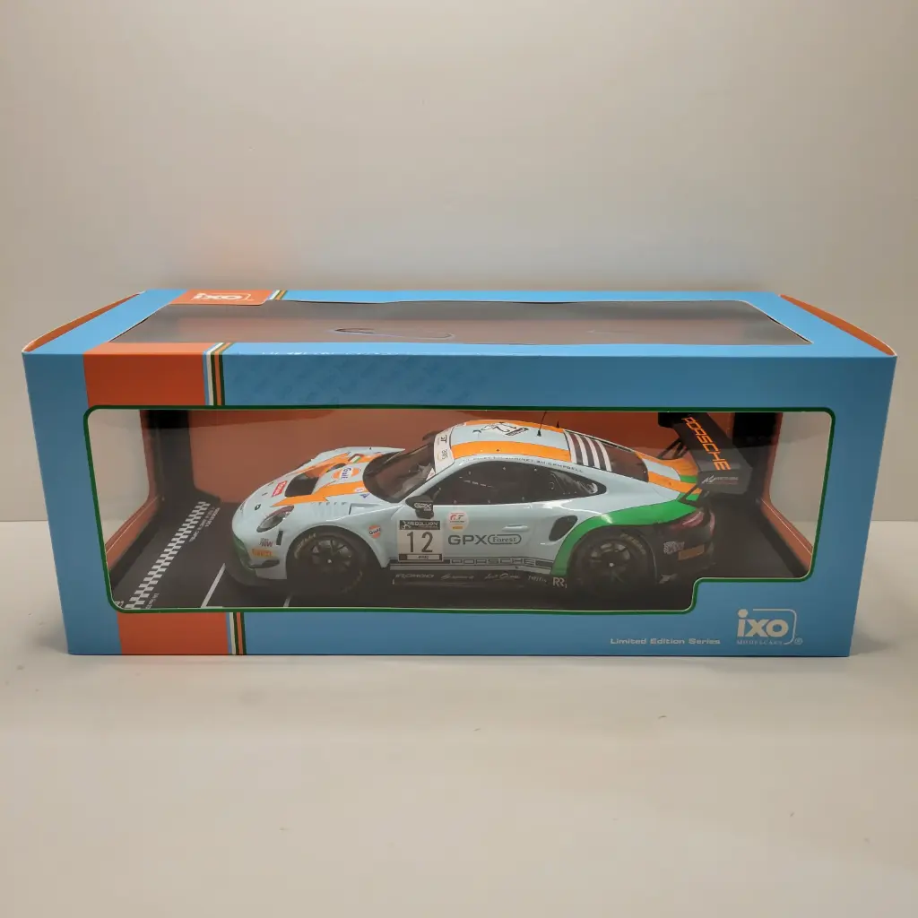 Ixo Model - Porsche 911 GT3 R 24h Spa 2020 1/18