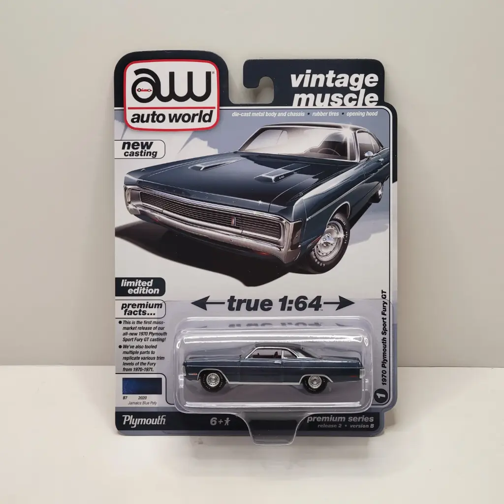 Auto World - 1970 Plymouth Sport Fury GT 1/64
