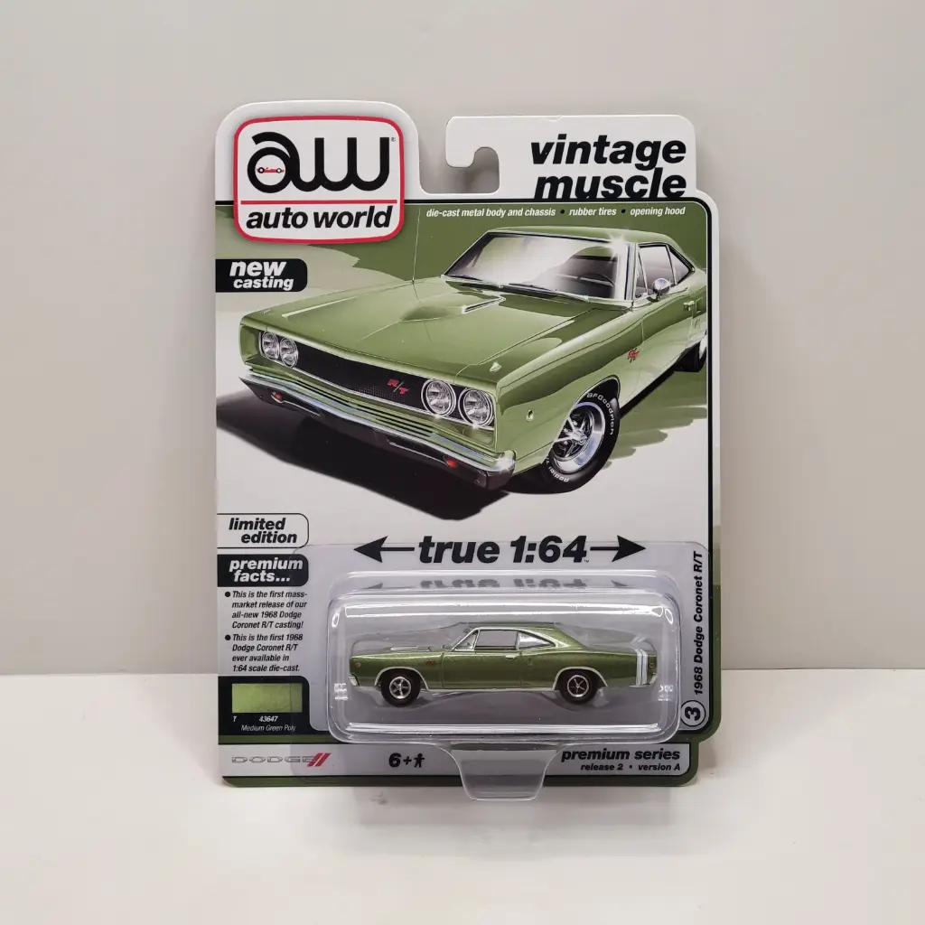 Auto World - 1968 Dodge Coronet R/T 1/64