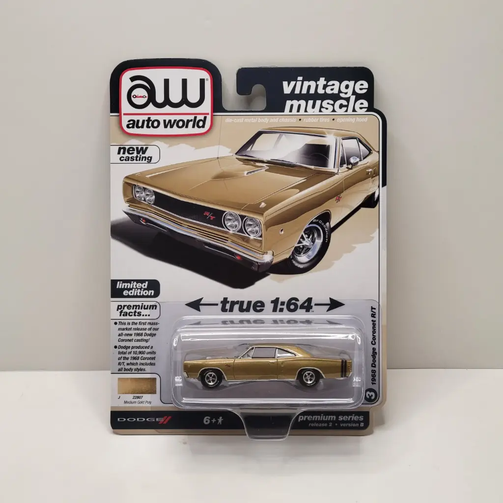 Auto World - 1968 Dodge Coronet R/T 1/64