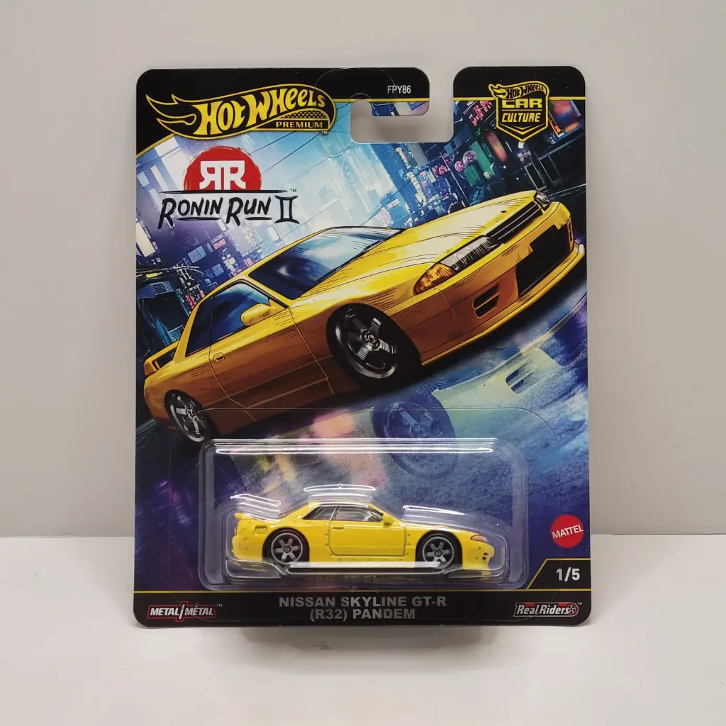 Hot Wheels Premium - Ronin Run II - Nissan Skyline GT-R (R32) Pandem