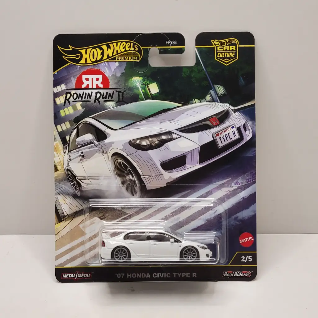Hot Wheels Premium - Ronin Run II - '07 Honda Civic Type R