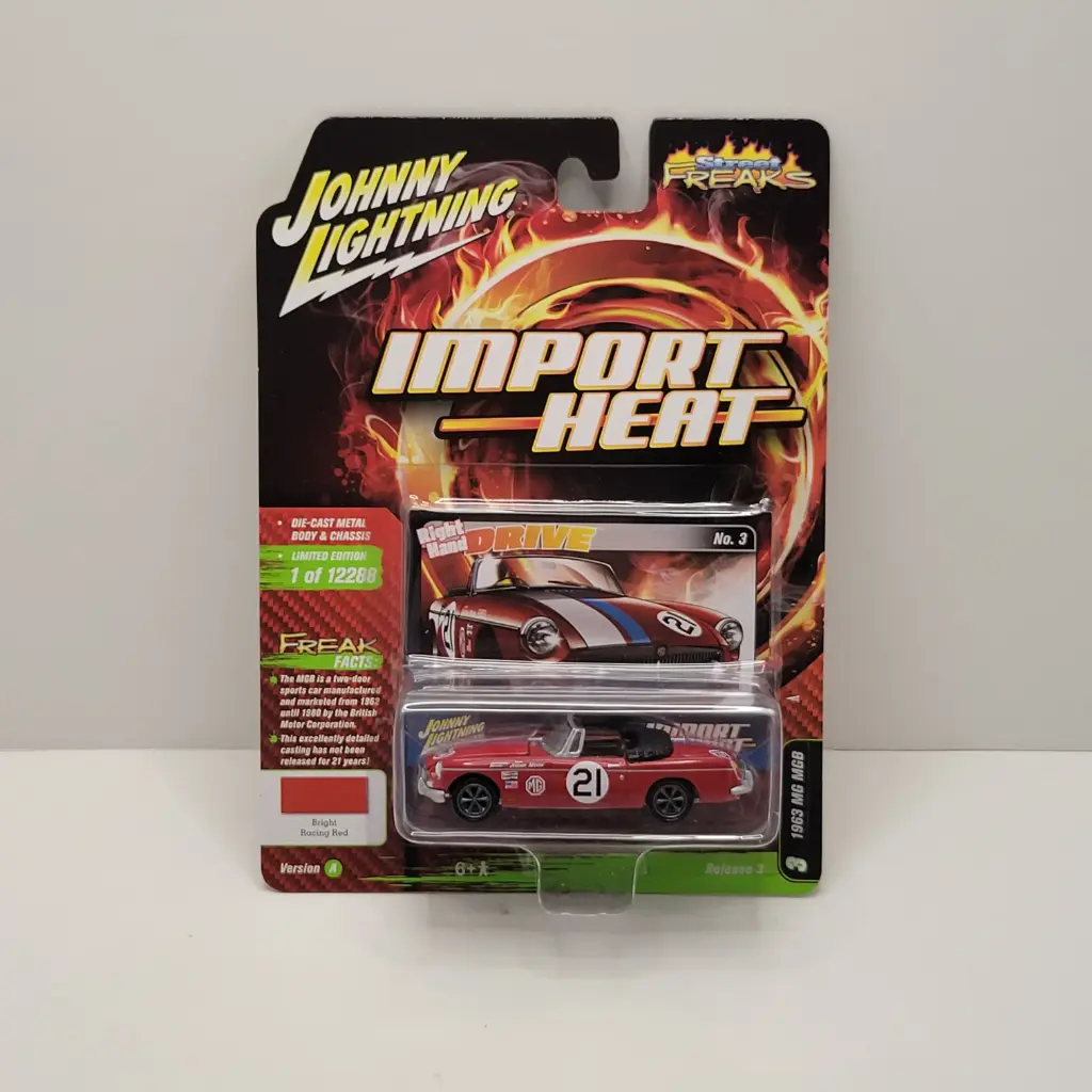Johnny Lightning Street Freaks - 1963 MG MGB 1/64
