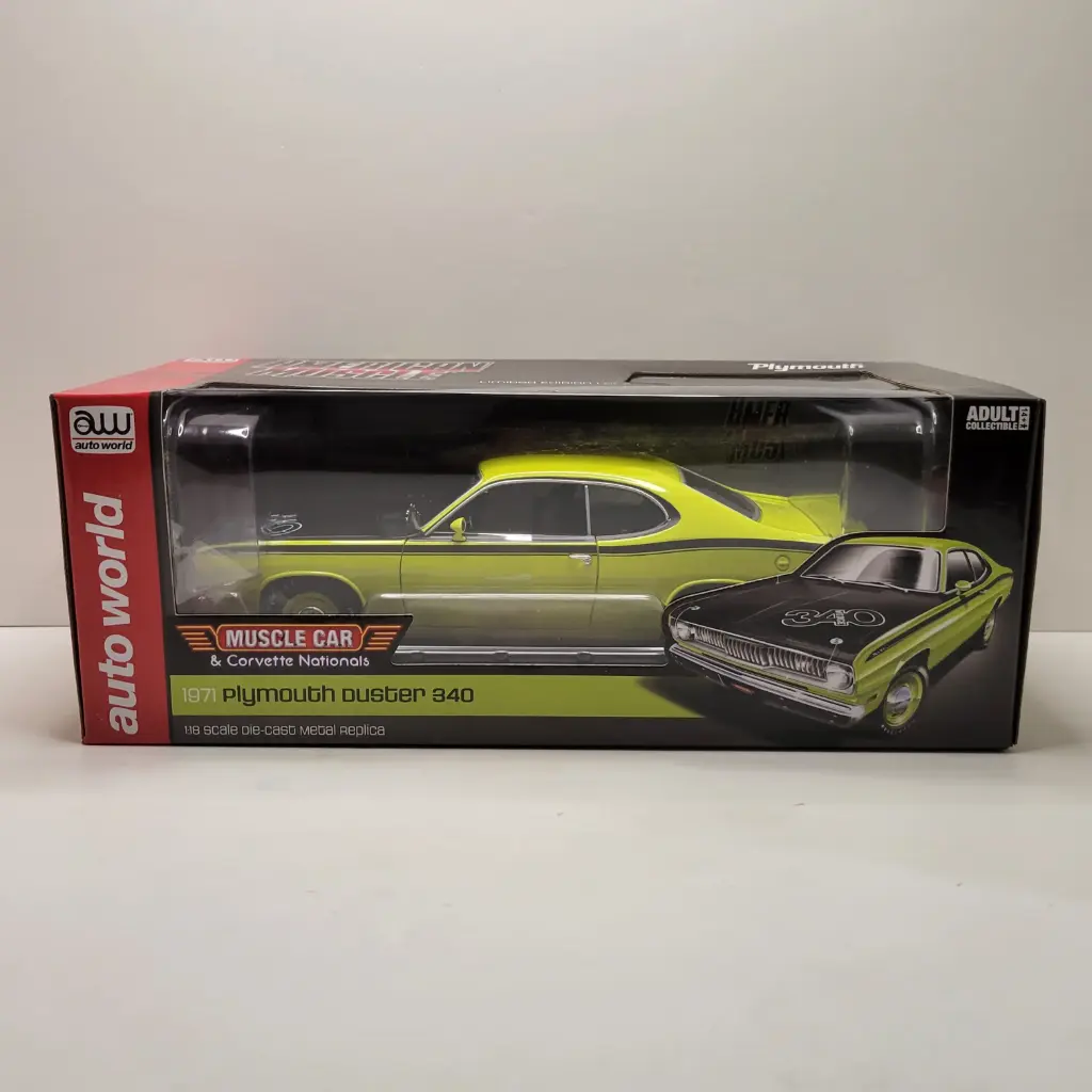 Auto World - 1971 Plymouth Duster 340 1/18