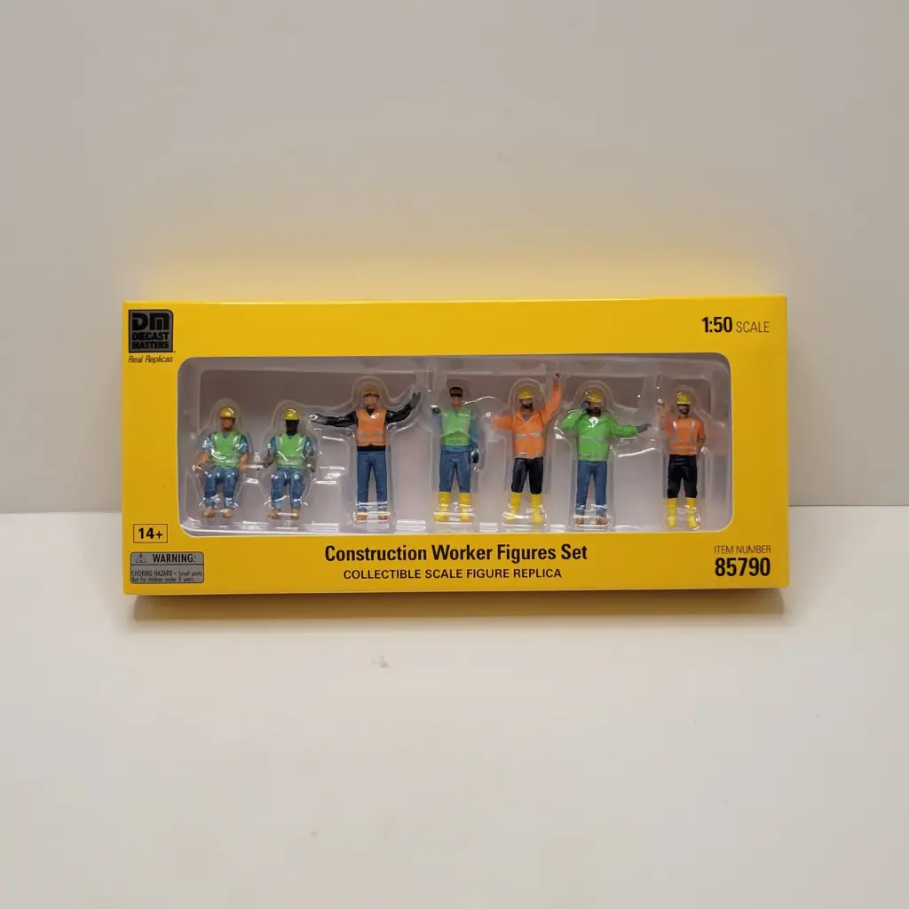 Diecast Masters - Construction Worker Figures Set 1/50