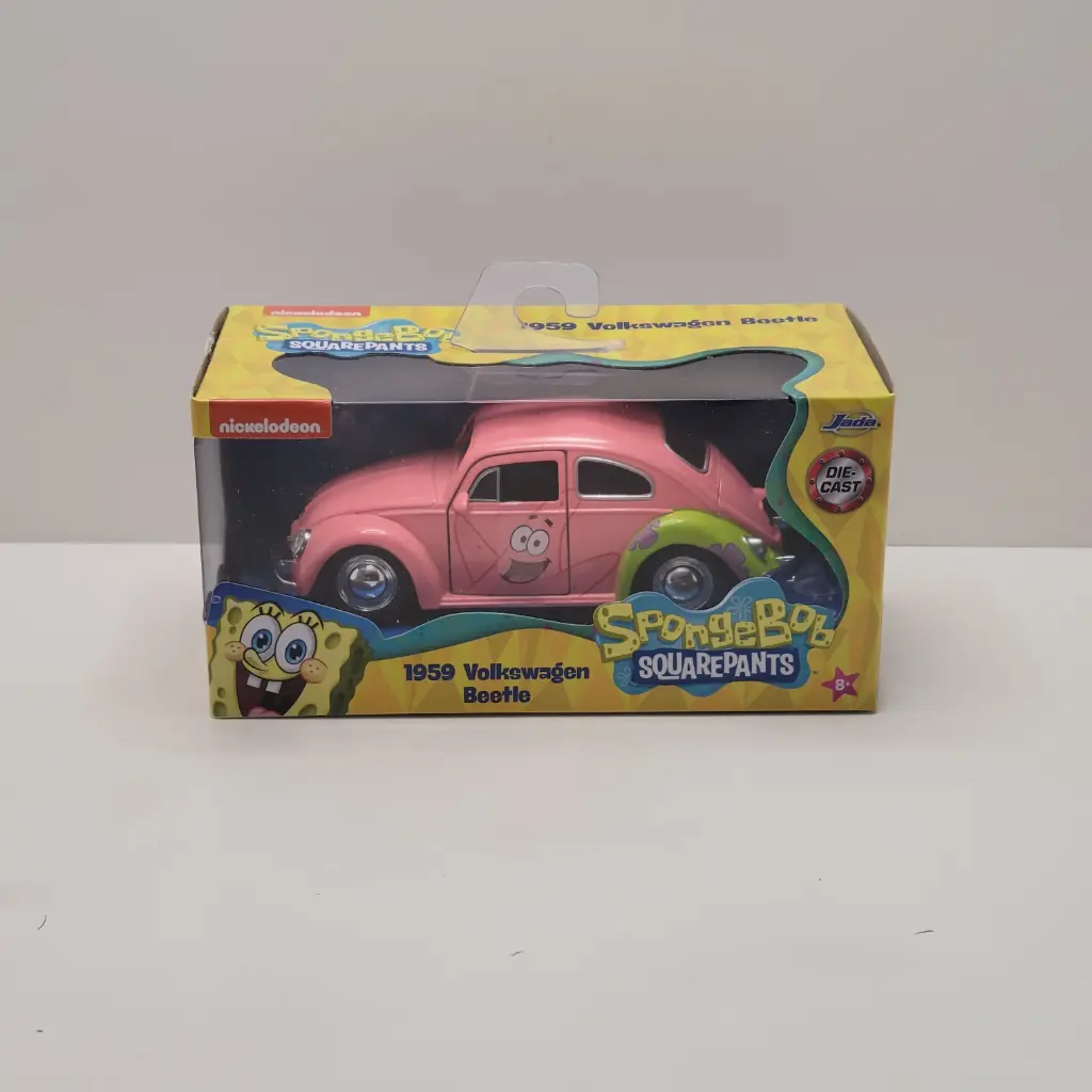 Jada Hollywood Rides - Spongebob 1959 Volkswagen Beetle 1/32