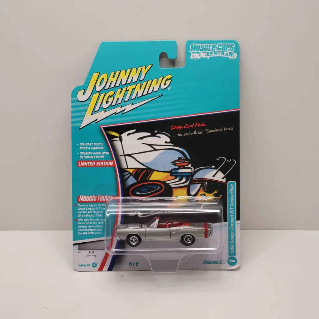 Johnny Lightning - 1969 Dodge Coronet R/T Convertible 1/64
