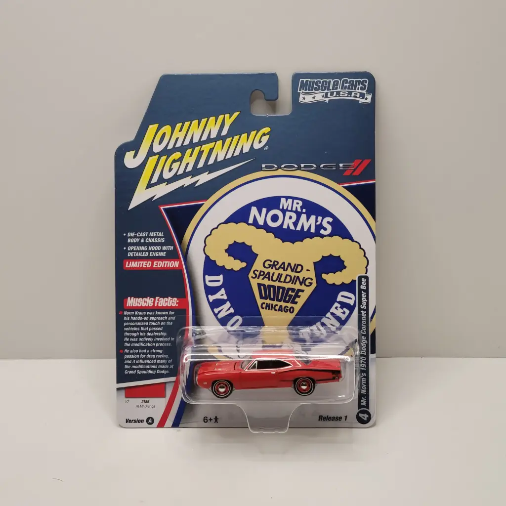 Johnny Lightning - MR.Norm's 1970 Dodge Coronet Super Bee 1/64