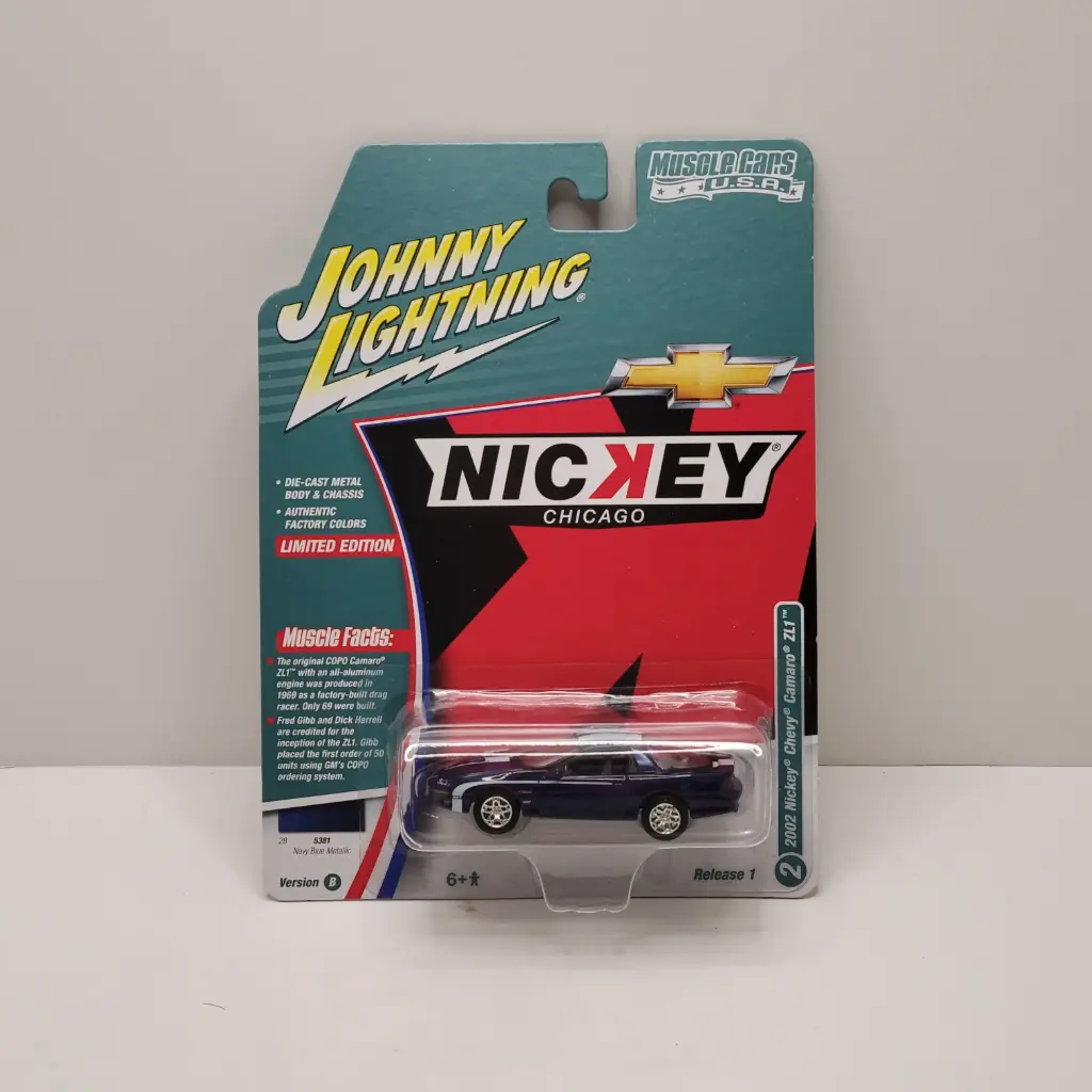 Johnny Lightning - 2002 Nickey Chevy Camaro ZL1 1/64