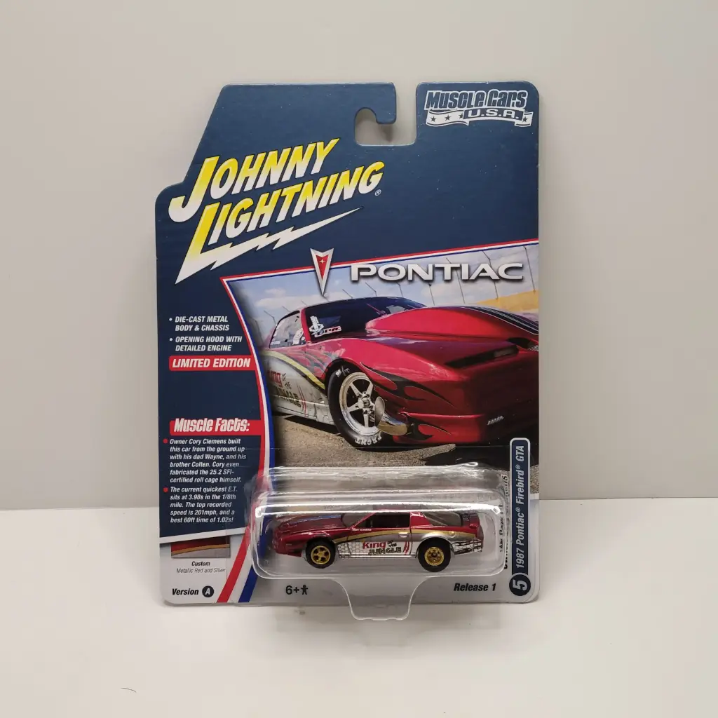 Johnny Lightning - 1987 Pontiac Firebird GTA 1/64