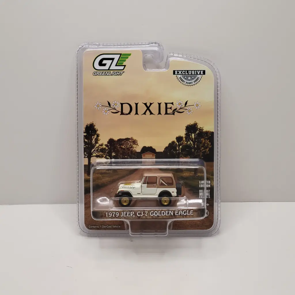 Greenlight - Dixie - 1979 Jeep CJ-7 Golden Eagle 1/64