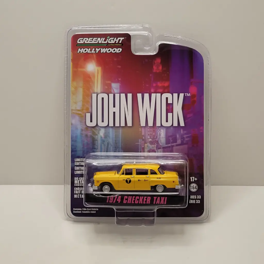 Greenlight - John Wick - 1974 Checker Taxi 1/64