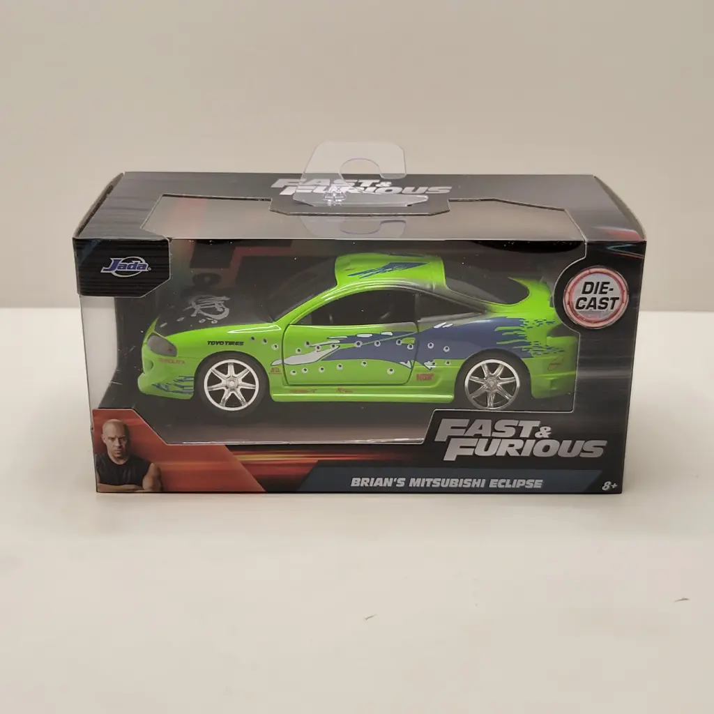 Jada Fast & Furious - Brian's Mitsubishi Eclipse (Version Endommagé) 1/32