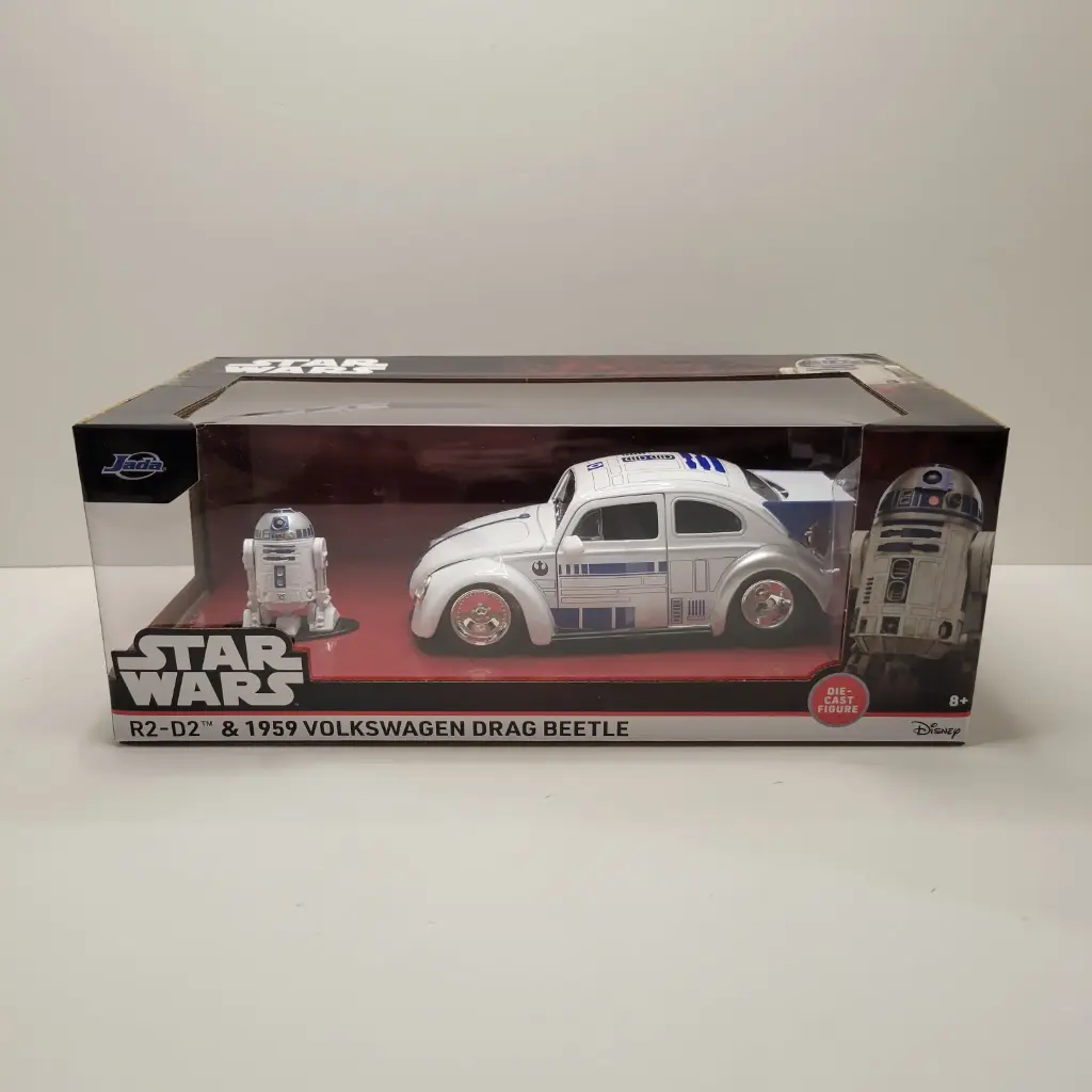 Jada Hollywood Rides - R2-D2 & 1959 Volkswagen Drag Beetle 1/24