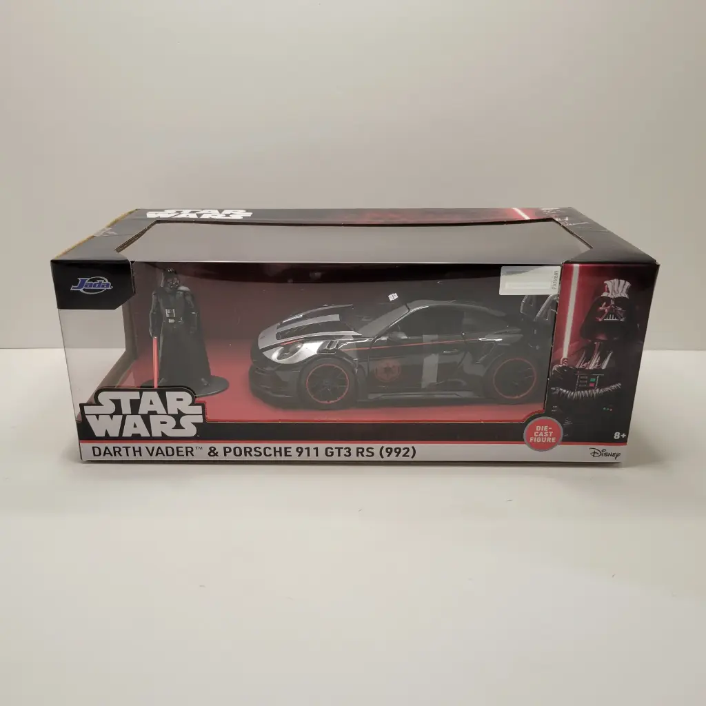 Jada Hollywood Rides - Darth Vader & Porsche 911 GT3 RS (992) 1/24