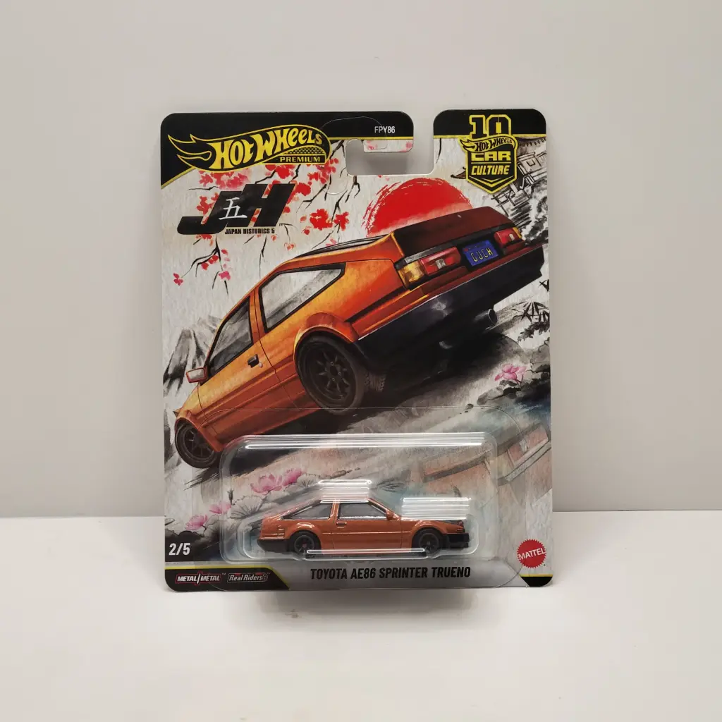 Hot Wheels Premium - Japan Historic 5 - Toyota AE86 Sprinter Trueno