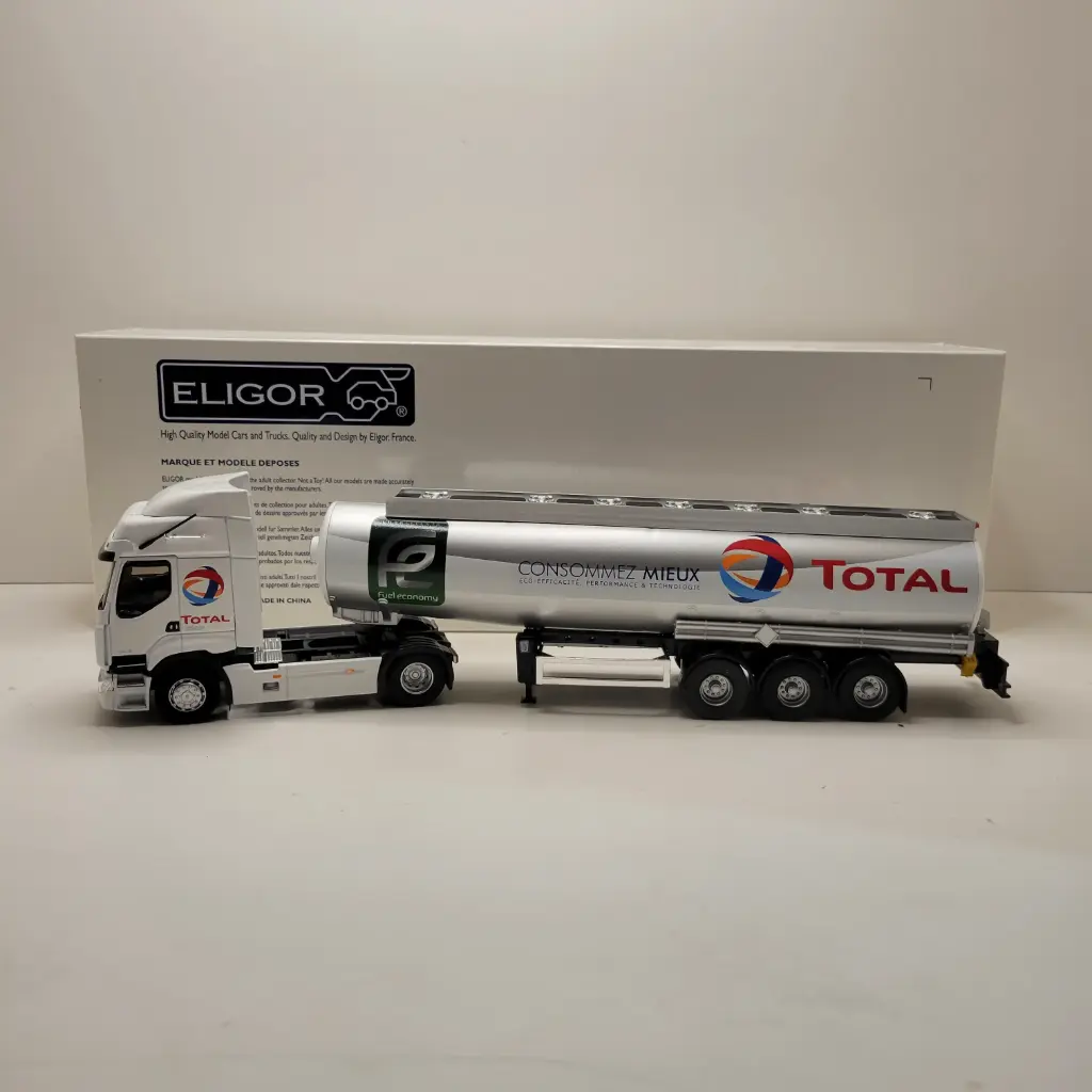 Eligor - Renault Premium DXI Citerne Hydrocarbure Total FE 1/43