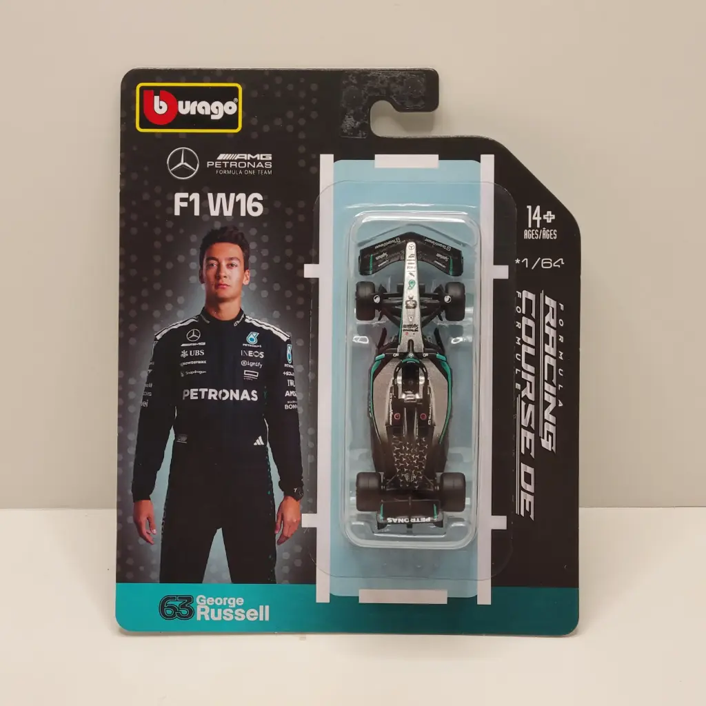 Burago - Formula Racing - #63 George Russell 1/64