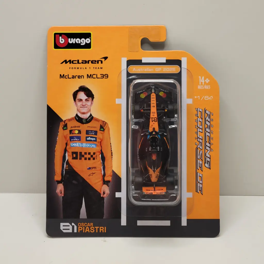 Burago - Formula Racing - #81 Oscar Piastri 1/64