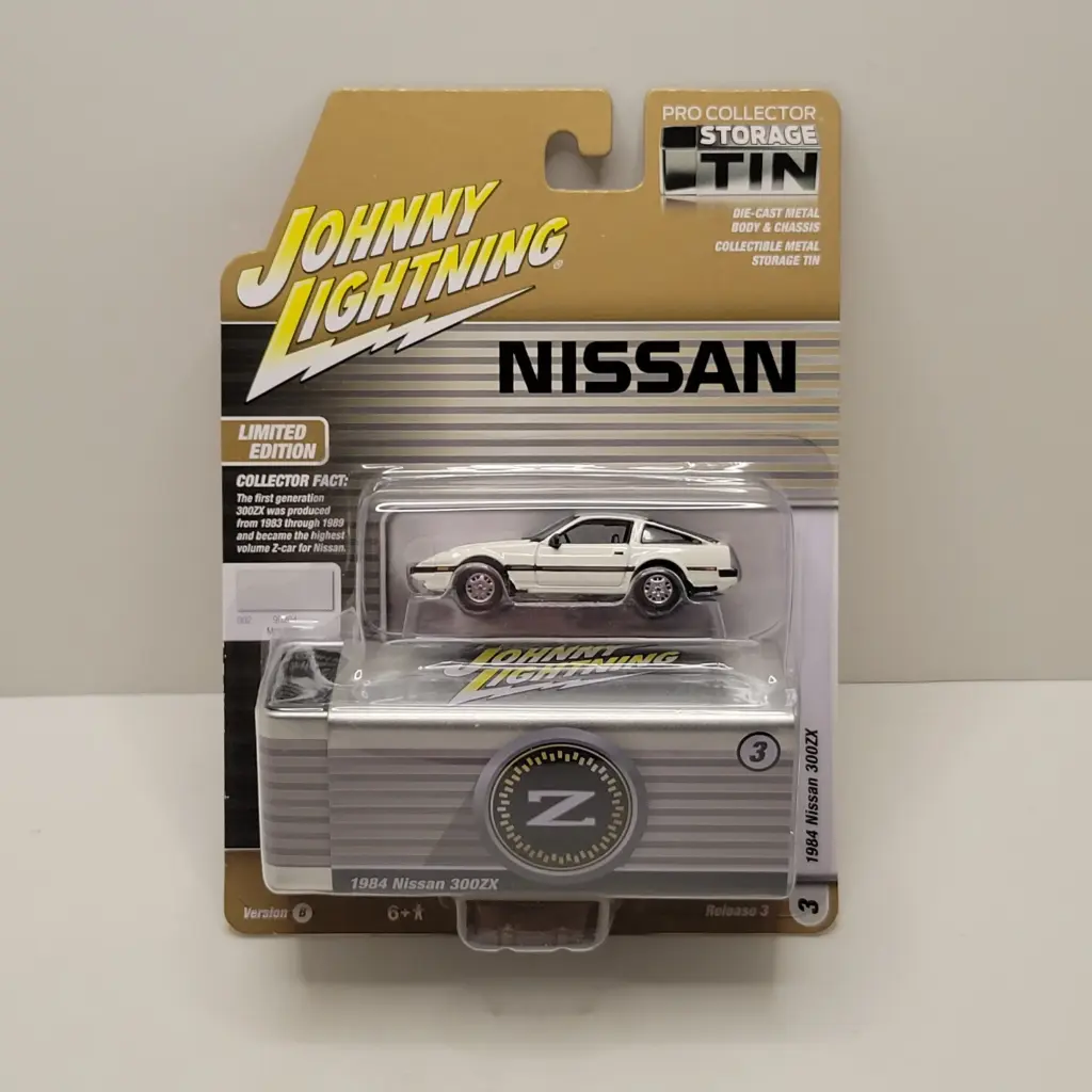 Johnny Lightning - Storage Tin - 1984 Nissan 300ZX 1/64